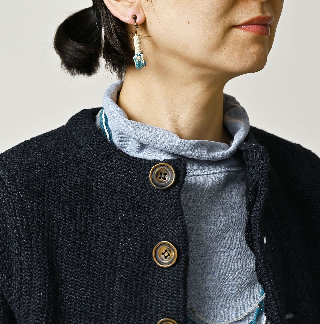 Indigo Moccasin Tent Bolero - Image 8