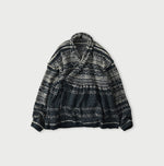 45R Indigo Nordic Jacquard Bolero