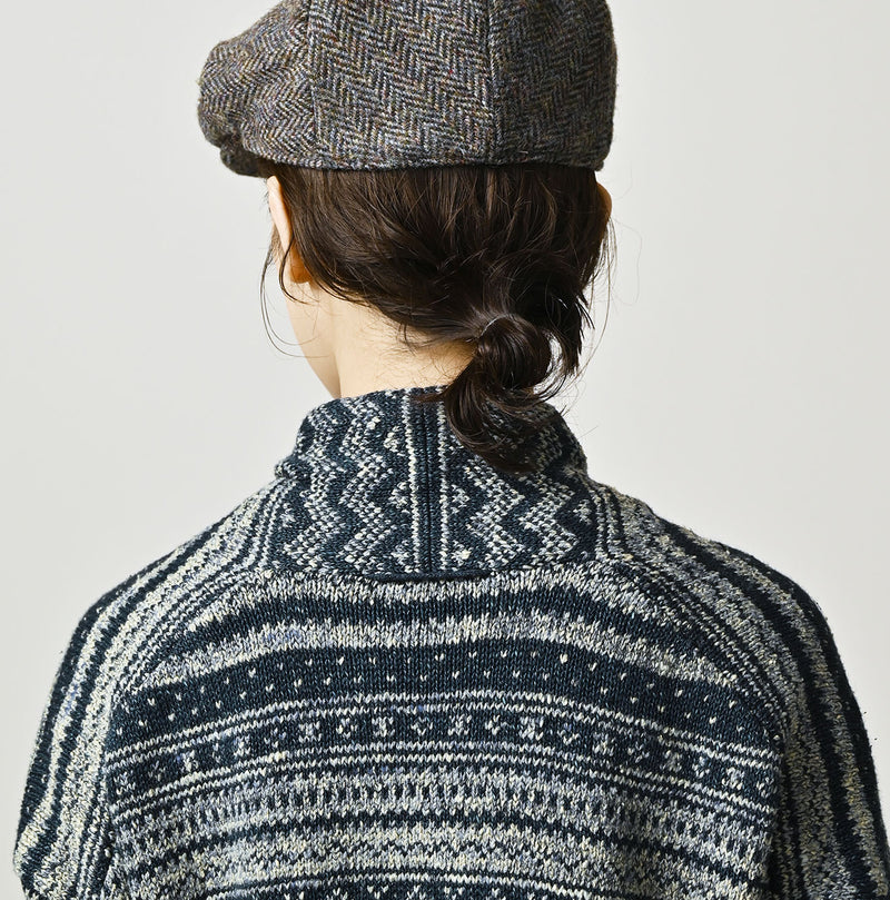 45R Indigo Nordic Jacquard Bolero - Image 9