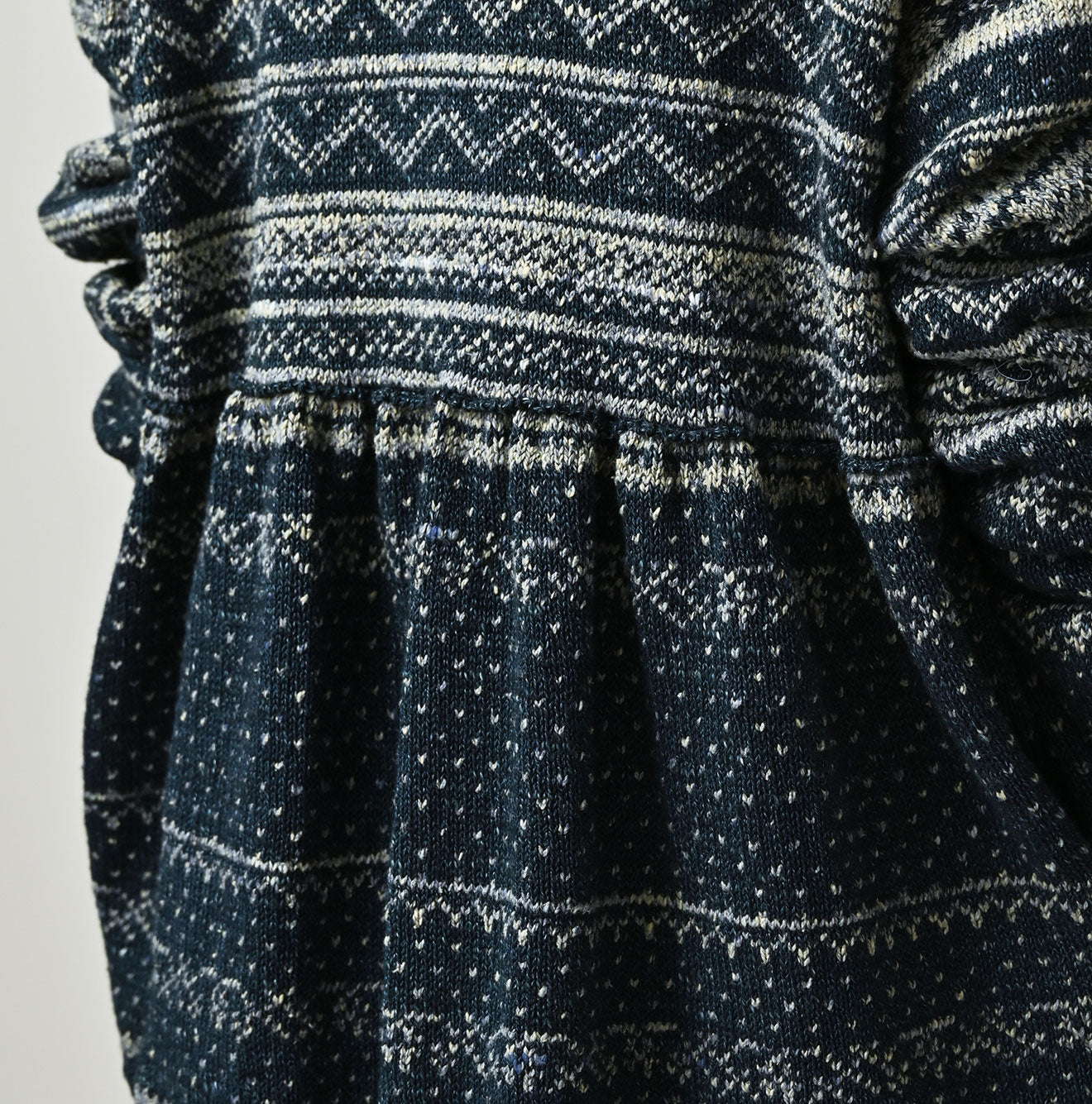 45R Indigo Nordic Jacquard Bolero - Image 10