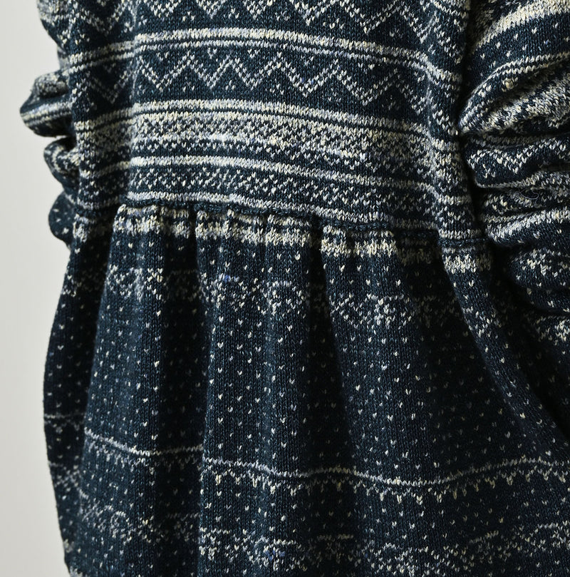45R Indigo Nordic Jacquard Bolero - Image 10