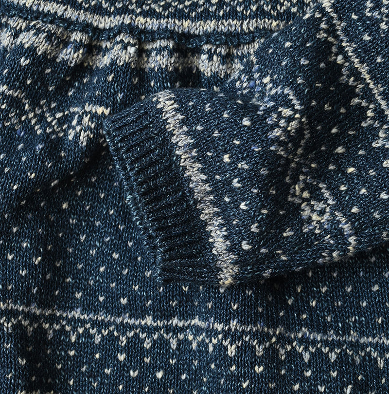 45R Indigo Nordic Jacquard Bolero - Image 19