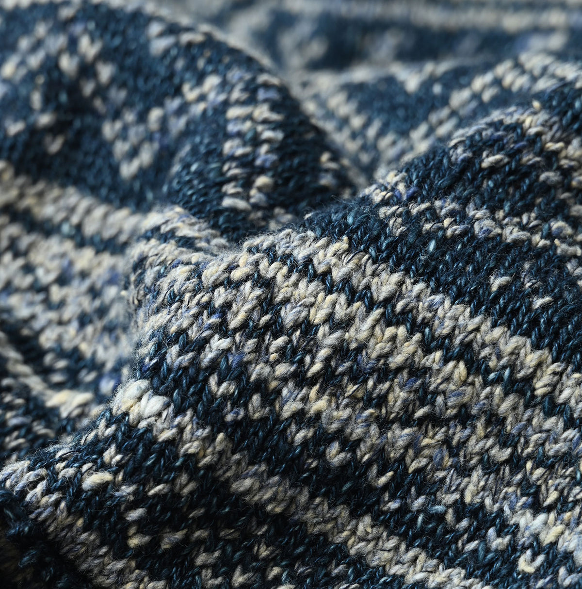 45R Indigo Nordic Jacquard Bolero