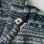 45R Indigo Nordic Jacquard Bolero