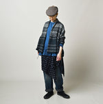 45R Indigo Nordic Jacquard Bolero
