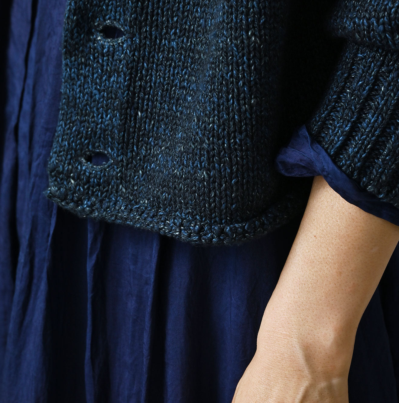 Indigo Petit Hime Cardigan - Image 10