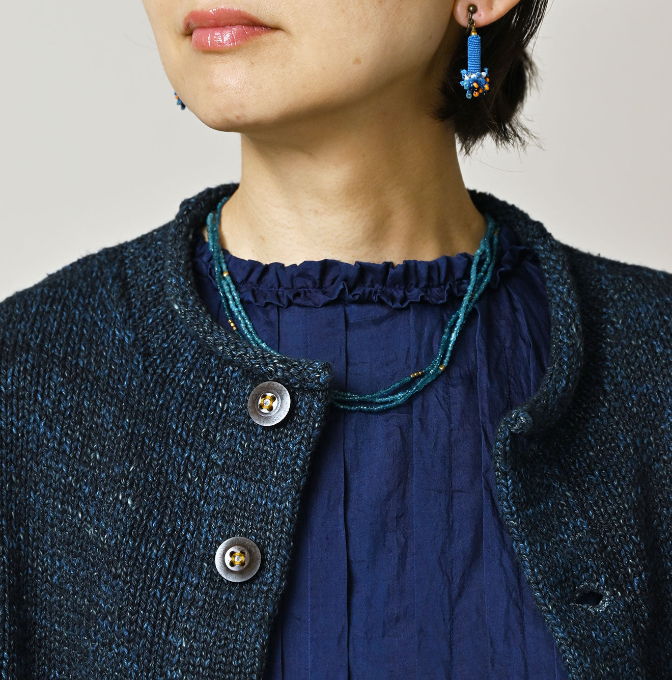 Indigo Petit Hime Cardigan - Image 8
