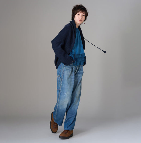 Indigo Moccasin Bolero