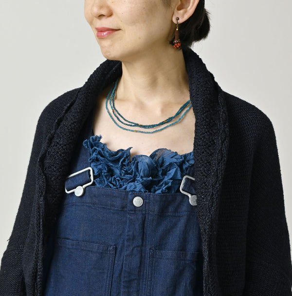 Indigo Moccasin Bolero