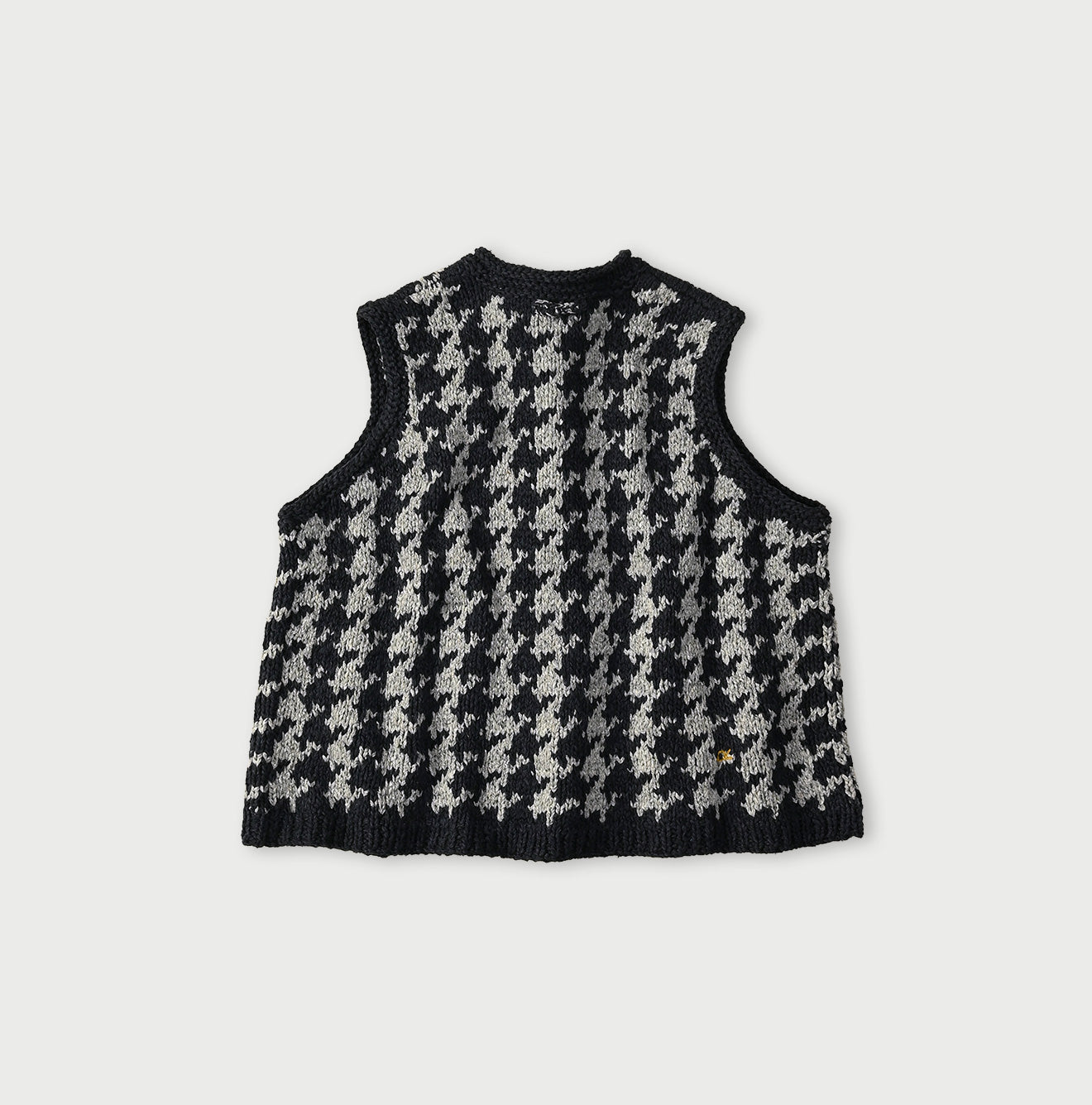 Indigo Houndstooth Vest - Image 11