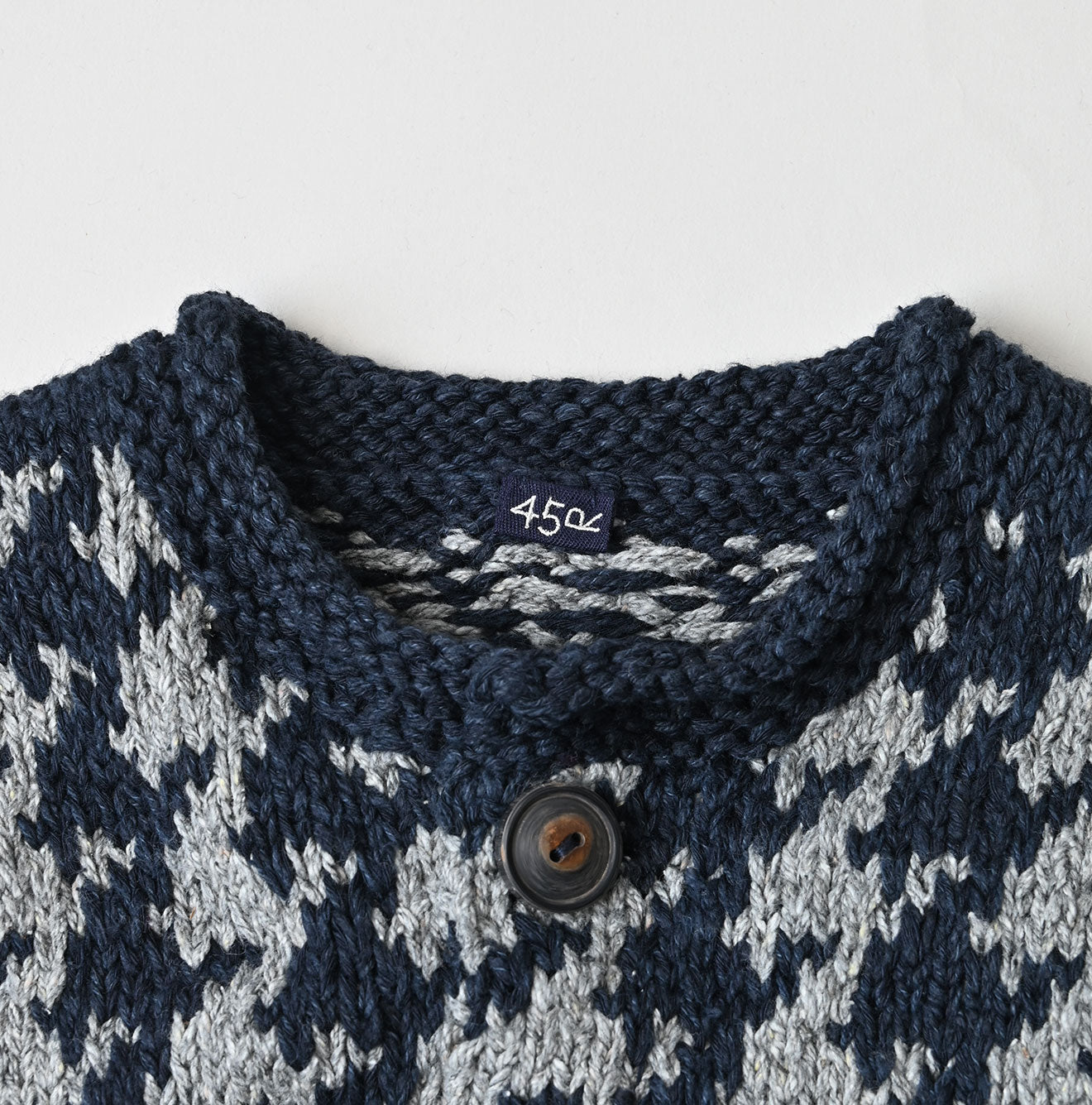 Indigo Houndstooth Vest - Image 12