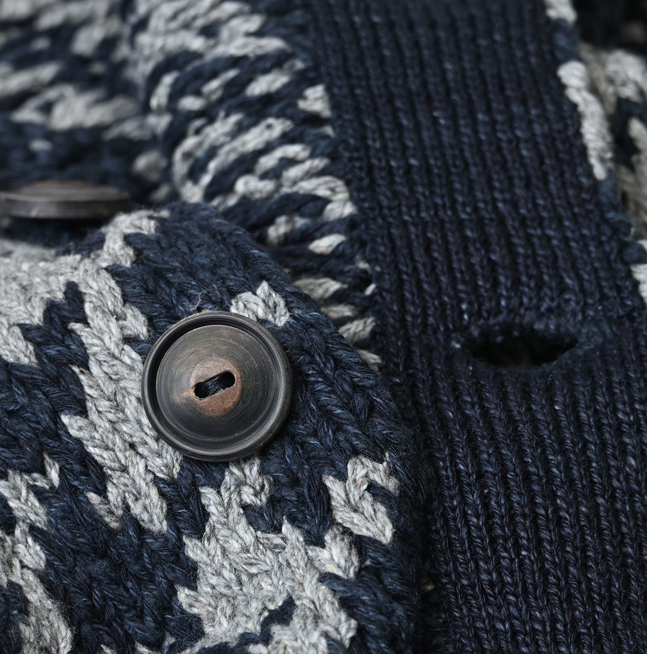 Indigo Houndstooth Vest - Image 15