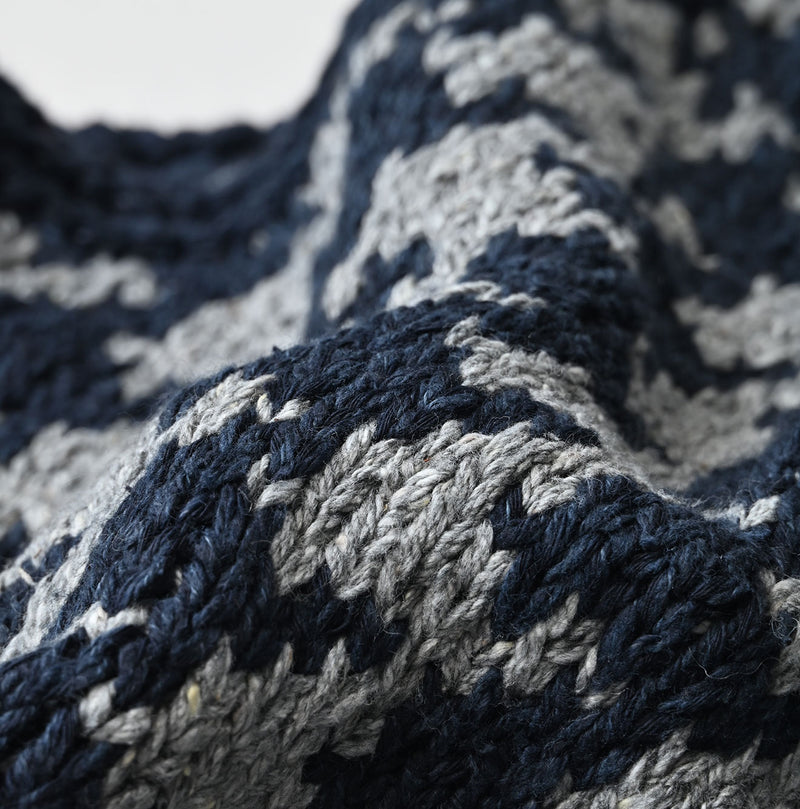 Indigo Houndstooth Vest - Image 16
