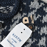 Indigo Houndstooth Vest