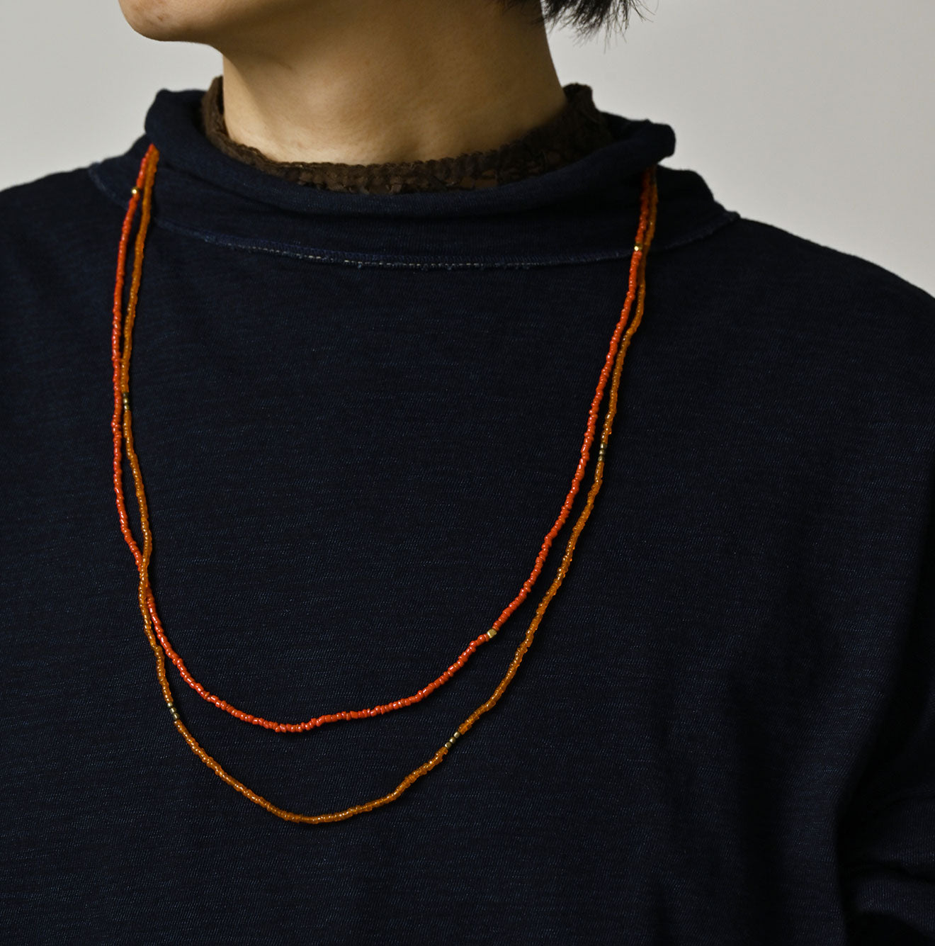 Antique Beads Mix Necklace - Image 9