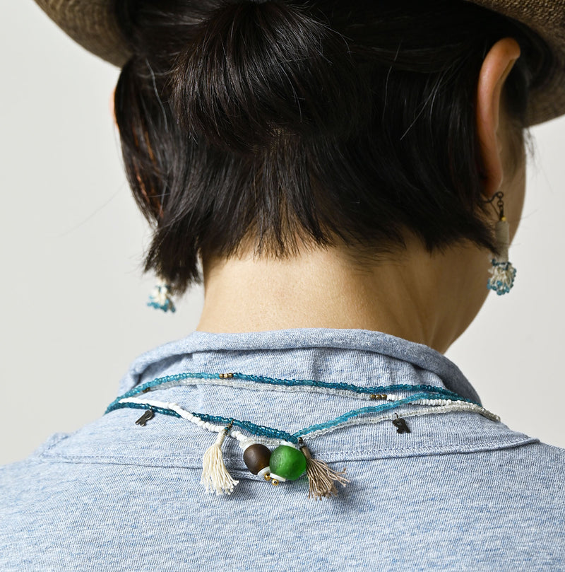 Antique Beads Mix Necklace - Image 13