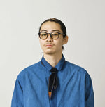 45R Indigo Velvet 908 Tie
