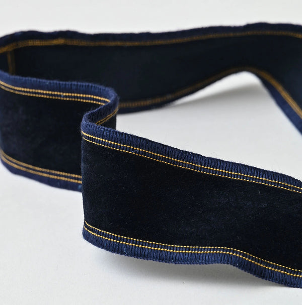 45R Indigo Velvet 908 Tie