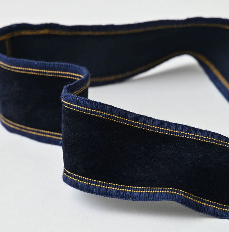 45R Indigo Velvet 908 Tie - Image 5