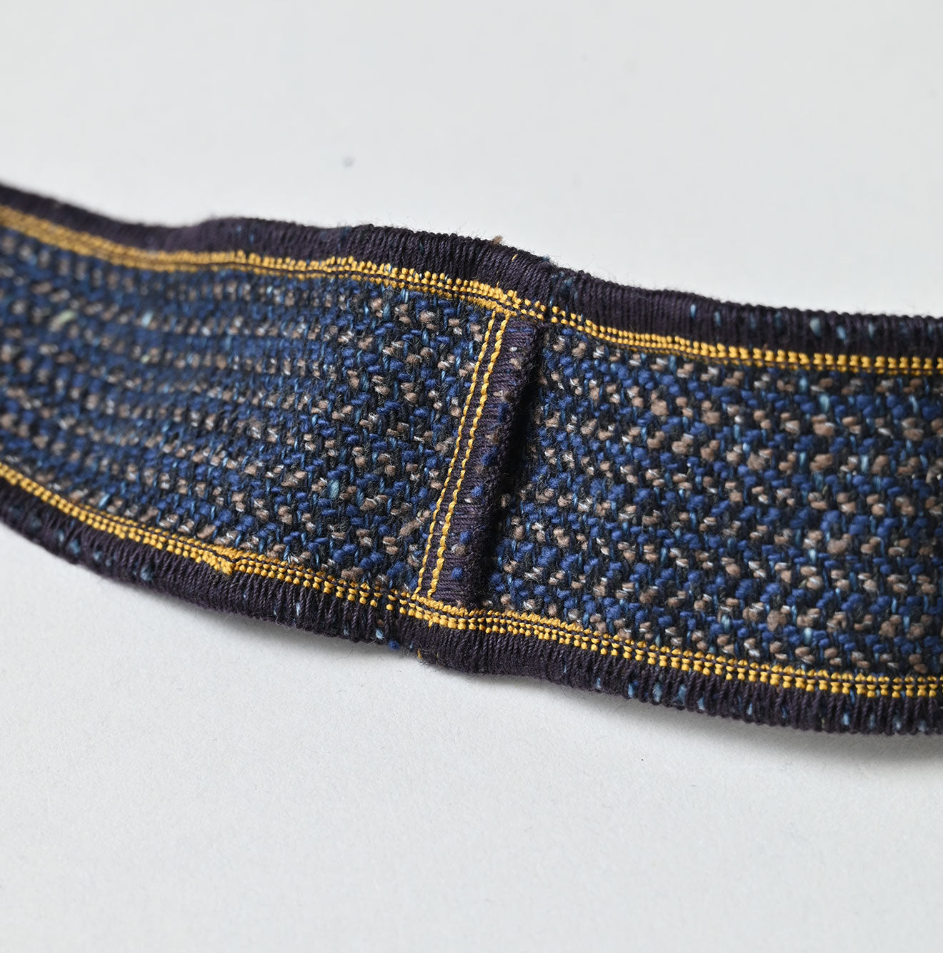 45R Indigo Cotton Tweed 908 Tie