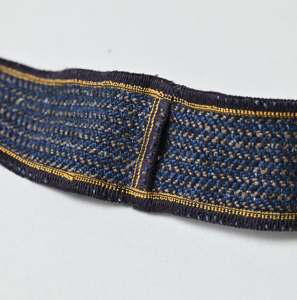 45R Indigo Cotton Tweed 908 Tie