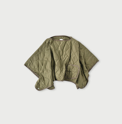 Nylon Ripstop Quilted Poncho
