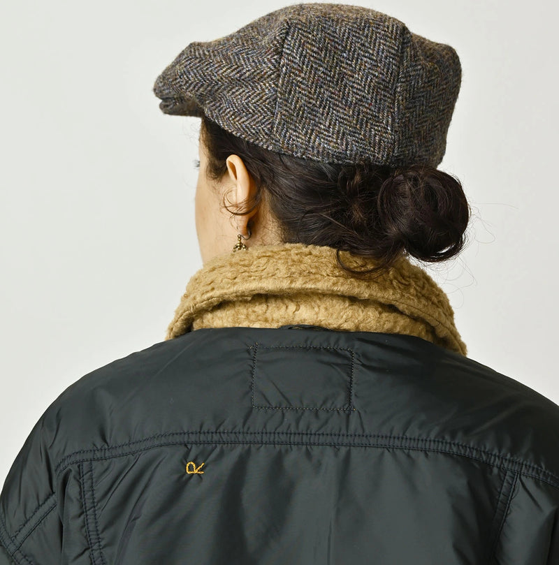 45R Wool Boa × Nylon Annie Bolero Blouson - Image 20