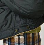 45R Wool Boa × Nylon Annie Bolero Blouson