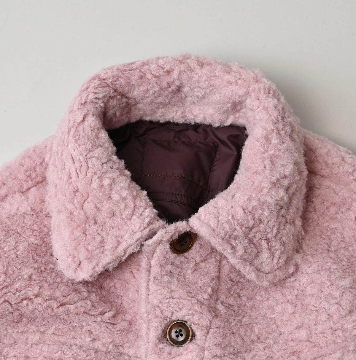 45R Wool Boa × Nylon Annie Bolero Blouson - Image 24