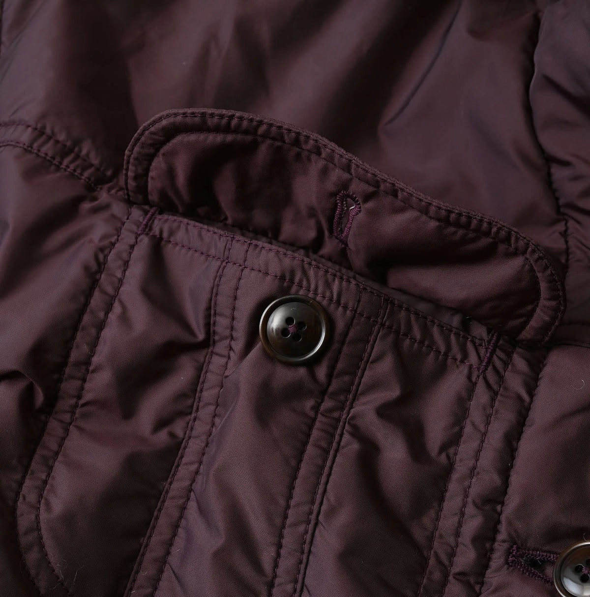 45R Wool Boa × Nylon Annie Bolero Blouson