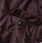 45R Wool Boa × Nylon Annie Bolero Blouson