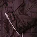 45R Wool Boa × Nylon Annie Bolero Blouson