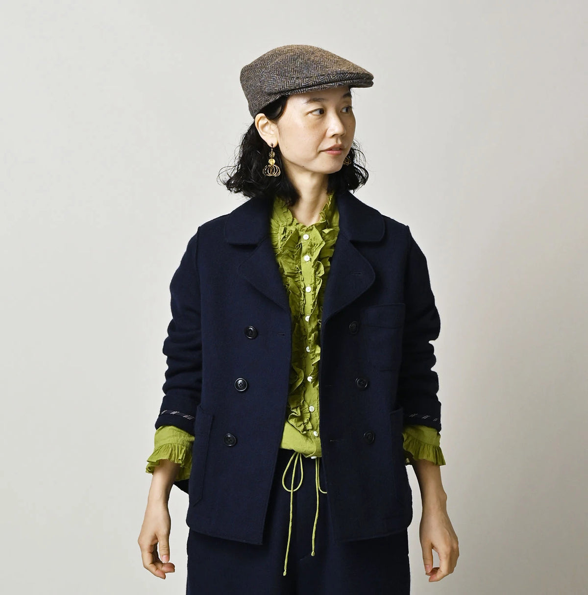 45R Jersey Melton Annie W-Jacket - Image 5