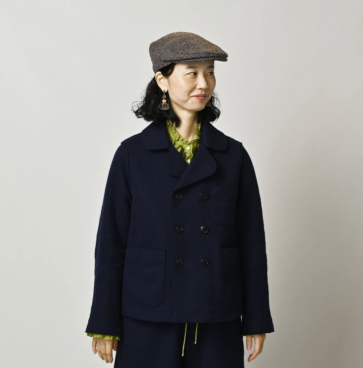 45R Jersey Melton Annie W-Jacket - Image 8