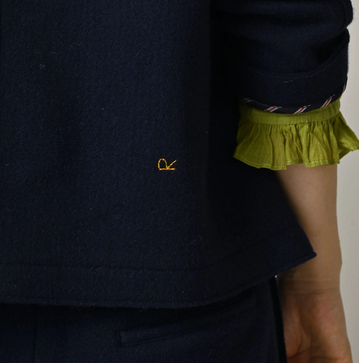 45R Jersey Melton Annie W-Jacket - Image 15