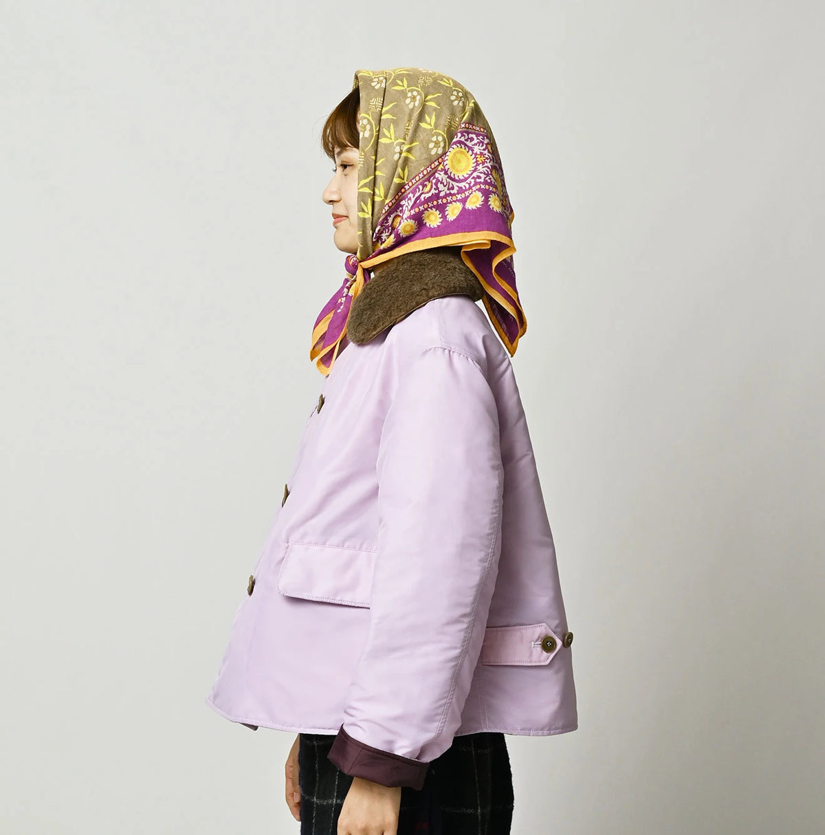 45R Nylon Quilt Annie W-Blouson - Image 11