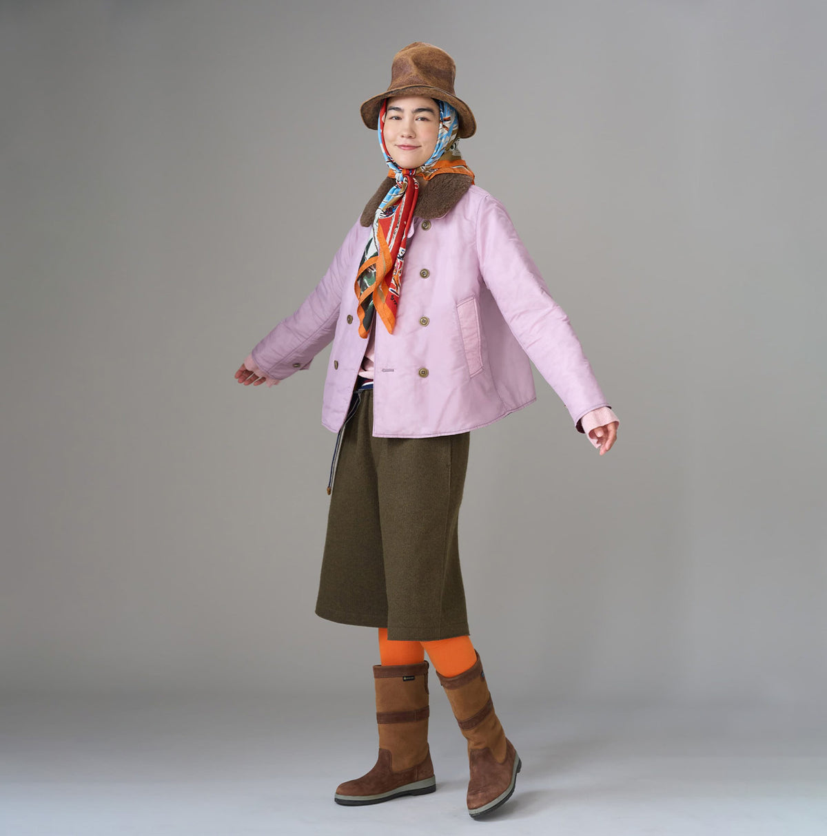 Nylon Quilt Annie W-Blouson - Image 8
