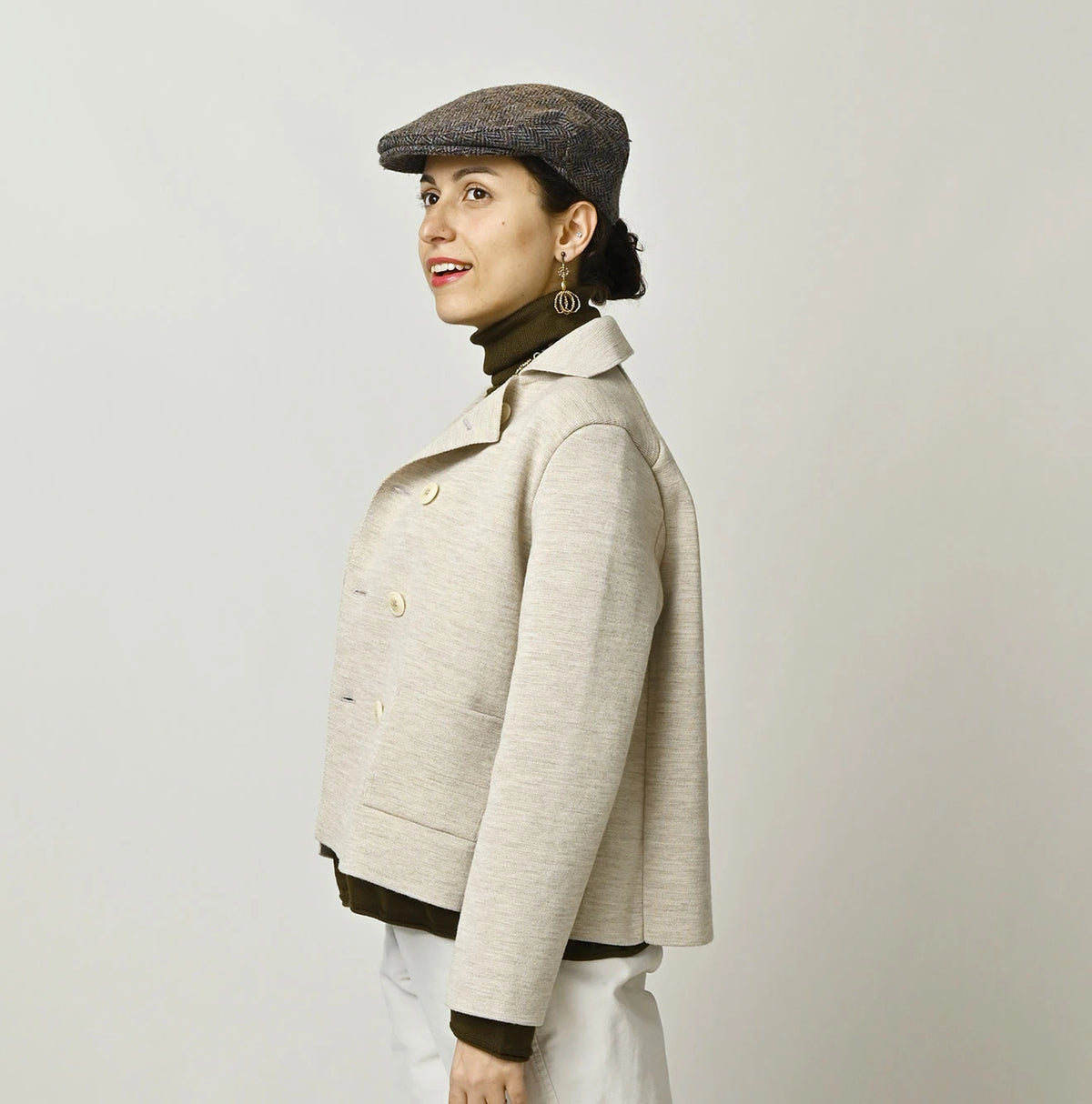 45R US Wool Brioche Square Jacket - Image 6