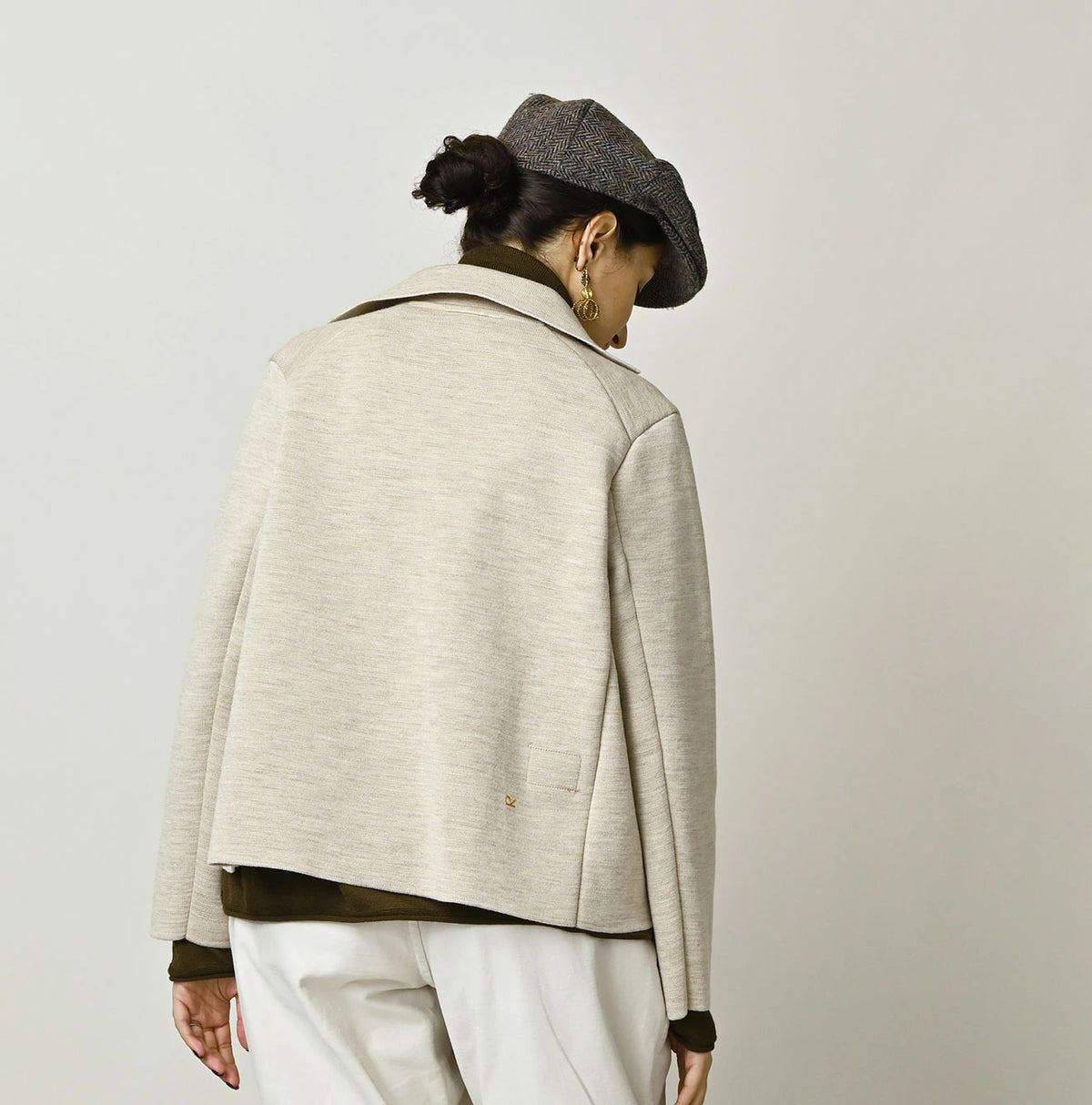 45R US Wool Brioche Square Jacket