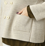 45R US Wool Brioche Square Jacket