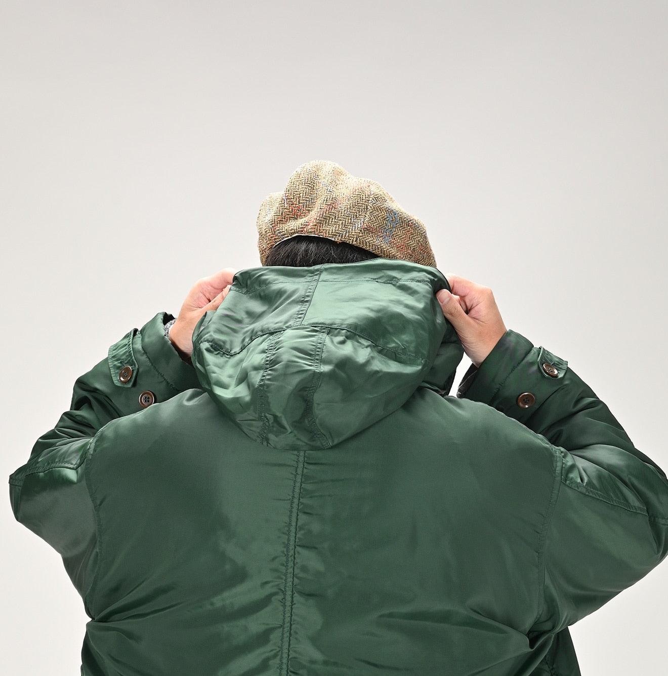 Nylon quilted jacket hotsell