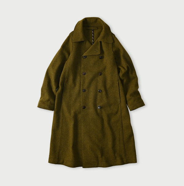 45R Jersey Melton Coat