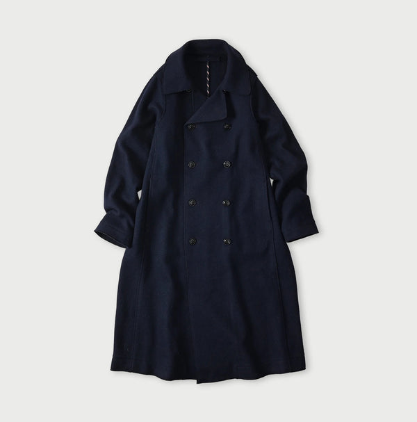 45R Jersey Melton Coat