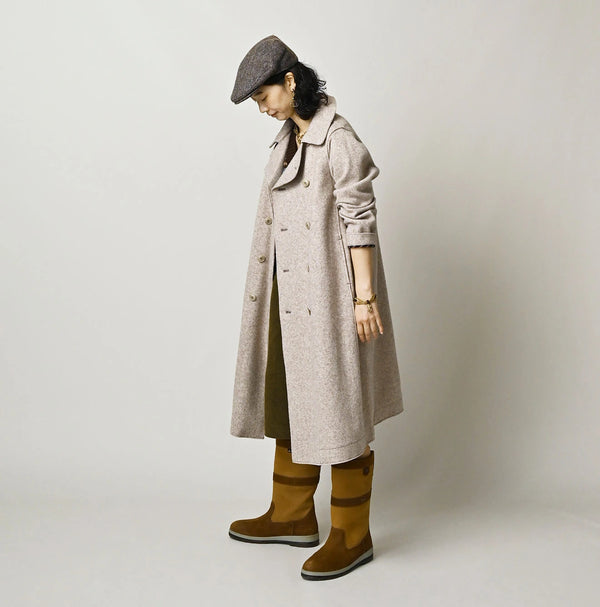 45R Jersey Melton Coat