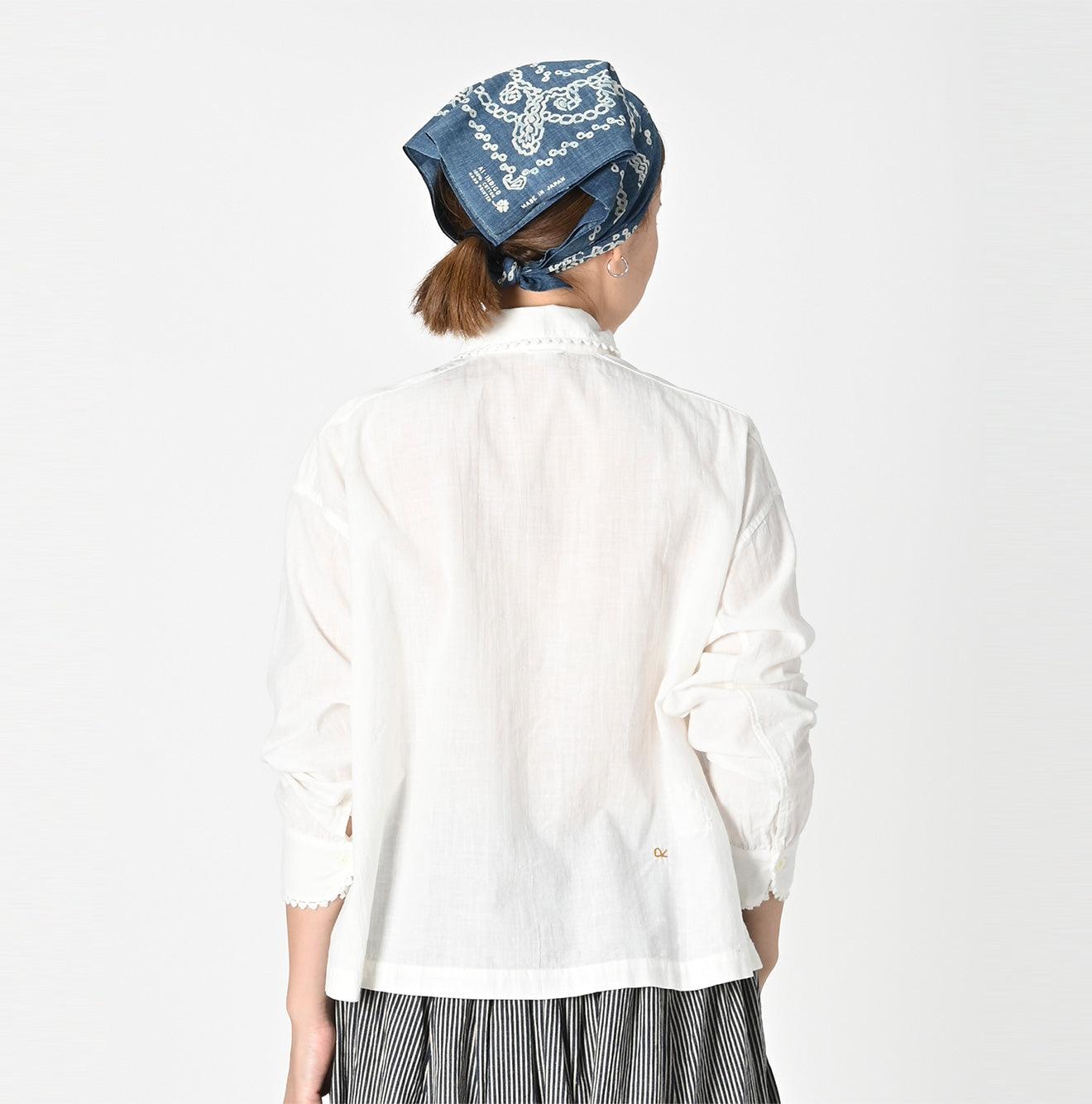 Khadi Pintucked Blouse