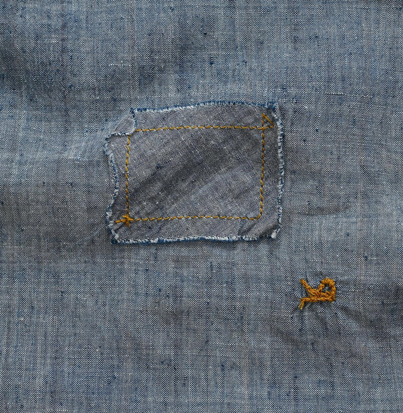 Ai Indigo Khadi Pintucked Blouse