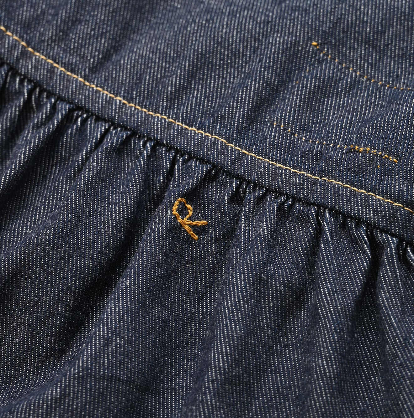 45R Indigo 45 Petit Denim Cache-coeur