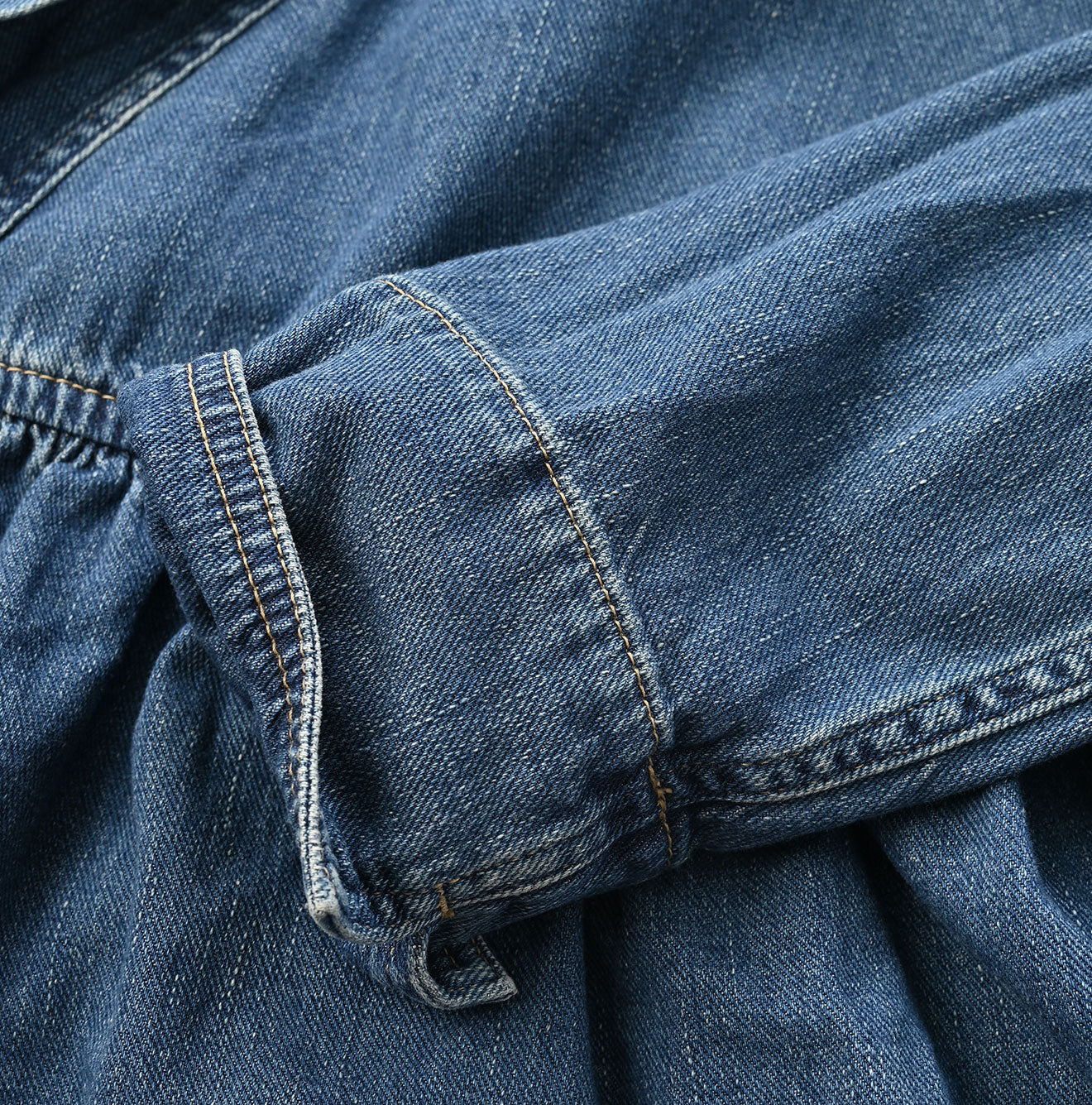 45R Indigo 45 Petit Denim Cache-coeur Distressed