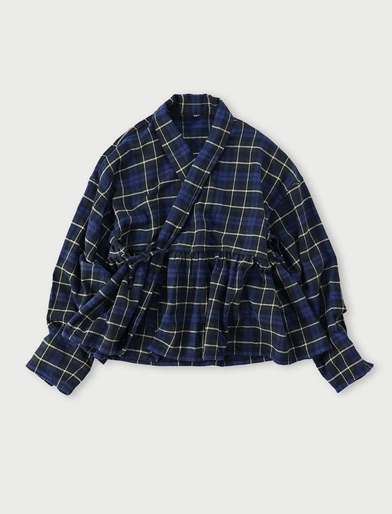 India Flannel Cache-coeur