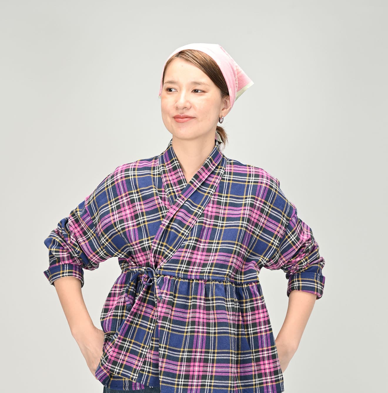 45R India Flannel Cache-coeur